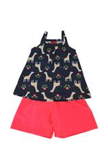 Conjunto Infantil Menina Girafinha Preto - Kyly Conjunto Infantil Menina Girafinha Preto - Kyly
