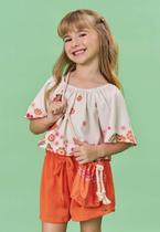 Conjunto Infantil Menina Infanti Bolsa