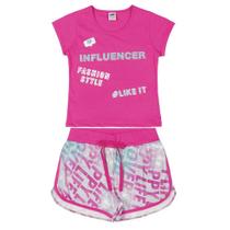 Conjunto Infantil Menina Influencer Fashion Style