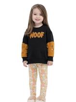 Conjunto Infantil Menina Inverno Casaco Moletom e Legging em Moletocotton - Fakini Playgroud Conjunto Infantil Menina Inverno Casaco Moletom e Legging em Moletocotton - Fakini Playgroud