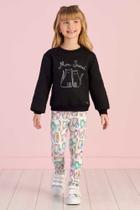 Conjunto Infantil Menina Inverno Monsucre 2025 Gato 8026232