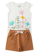 Conjunto Infantil Menina Jardim