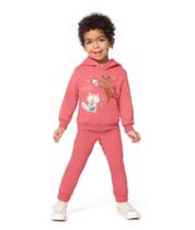 Conjunto Infantil Menina Malwee Moletom Com Capuz