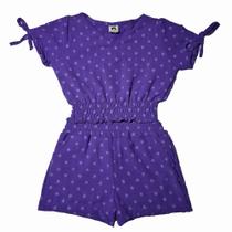 Conjunto Infantil Menina Mini Diva Verão Short Blusa Cropped