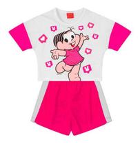 Conjunto Infantil Menina Minnie Brandili Licenciado