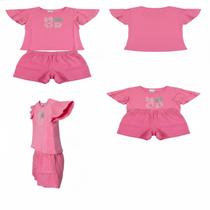 CONJUNTO INFANTIL MENINA MOD BRANDILI Tamanho:6COR:ROSA CONJUNTO INFANTIL MENINA MOD BRANDILI Tamanho:6COR:ROSA
