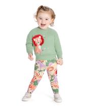 Conjunto Infantil Menina Moletom Flanelado Leãozinho Elian Fun Conjunto Infantil Menina Moletom Flanelado Leãozinho Elian Fun