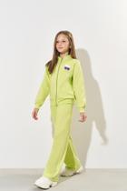 Conjunto Infantil Menina Monocromático Verde CTV Conjunto Infantil Menina Monocromático Verde CTV