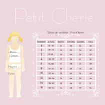 Conjunto Infantil Menina Petit Cherie Blusa e Shorts Saia Natural Verão Moda Kids