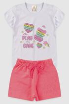 Conjunto Infantil Menina Play The Game