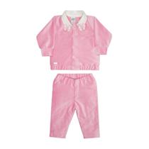 Conjunto Infantil Menina Plush Sweet Shine Rosa - Sonho Mágico Tamanho:4Cor:Rosa Conjunto Infantil Menina Plush Sweet Shine Rosa - Sonho Mágico Tamanho:4Cor:Rosa