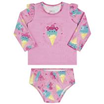 Conjunto Infantil Menina Praia Kamylus