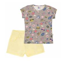 Conjunto Infantil Menina Pulla Bulla Ref. 39334 Conjunto Infantil Menina Pulla Bulla Ref. 39334