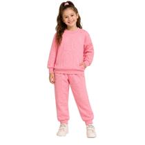 Conjunto Infantil Menina Rosa com Estilo Moderno Festa Luxo - Conjunto Infantil Menina Rosa com Estilo Moderno Festa Luxo -