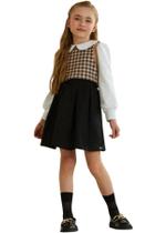 Conjunto Infantil Menina Saia Colete e Blusa Infanti Conjunto Infantil Menina Saia Colete e Blusa Infanti