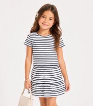 Conjunto Infantil Menina Saia e Blusa Select Branco Conjunto Infantil Menina Saia e Blusa Select Branco
