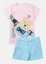 Conjunto Infantil Menina Select Rosa