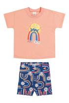 Conjunto Infantil Menina Sol Elian - 231847 Conjunto Infantil Menina Sol Elian - 231847