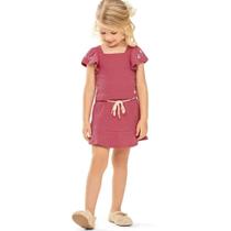 Conjunto Infantil Menina Verão Blusa E Short Rosê - Angerô