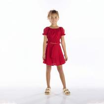 Conjunto Infantil Menina - Vermelho - 52328-65 Conjunto Infantil Menina - Vermelho - 52328-65