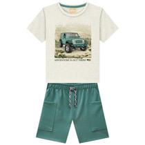 Conjunto Infantil Menino Adventure Milon Cor:Mescla GeloTamanho:1