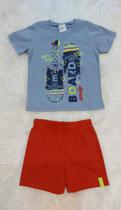 Conjunto Infantil Menino Azul tamanho 01 Conjunto Infantil Menino Azul tamanho 01