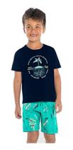 Conjunto Infantil Menino Beach P Short + Camiseta Tam 1 Ao 3 Conjunto Infantil Menino Beach P Short + Camiseta Tam 1 Ao 3