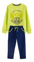 Conjunto Infantil Menino Blusão Calça Moletom Inverno Frio Conjunto Infantil Menino Blusão Calça Moletom Inverno Frio