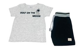 Conjunto Infantil Menino Camiseta Astronauta E Bermuda Conjunto Infantil Menino Camiseta Astronauta E Bermuda