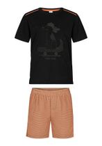 Conjunto Infantil Menino Camiseta/Bermuda Laranja Alakazoo Conjunto Infantil Menino Camiseta/Bermuda Laranja Alakazoo