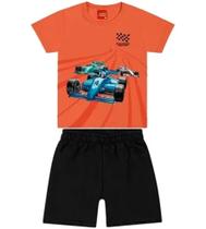 Conjunto Infantil Menino Camiseta e Bermuda Kyly