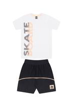 Conjunto Infantil Menino Camiseta e Bermuda - Tile E Sul