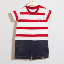 Conjunto Infantil Menino Camiseta/Short Lagosta Keko Conjunto Infantil Menino Camiseta/Short Lagosta Keko