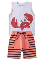 Conjunto Infantil Menino Carangueijo