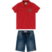Conjunto Infantil Menino Carinhoso 4 ao 8 Ref. 098360 Conjunto Infantil Menino Carinhoso 4 ao 8 Ref. 098360
