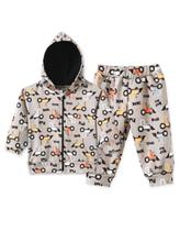 Conjunto Infantil Menino Casaco C/Capuz/Calça Pingo Lelê