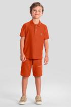 Conjunto infantil menino com polo Mundi Conjunto infantil menino com polo Mundi