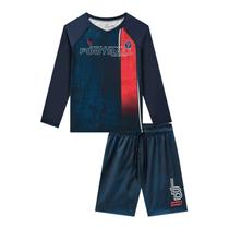 Conjunto Infantil Menino com Proteção UV 50+ Football Luc.boo
