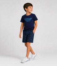 Conjunto Infantil Menino Curto Meia Malha Select Azul Conjunto Infantil Menino Curto Meia Malha Select Azul