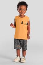 Conjunto infantil menino de cachorrinho Brandili