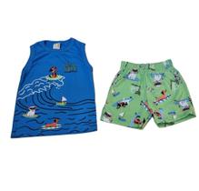 Conjunto Infantil Menino de Malha com Short de Tactel! Conjunto Infantil Menino de Malha com Short de Tactel!