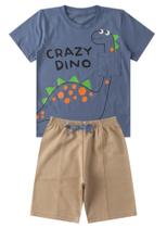 Conjunto Infantil Menino Dino