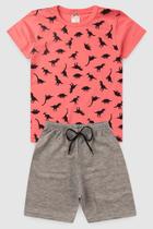 Conjunto Infantil Menino Dinossauros Gody Conjunto Infantil Menino Dinossauros Gody