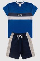 Conjunto Infantil Menino Duas Listras Gody