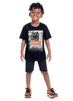 Conjunto Infantil Menino Em Malha Estampado