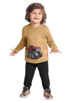 Conjunto Infantil Menino em Moletom de Carrinho Brandili Conjunto Infantil Menino em Moletom de Carrinho Brandili