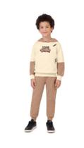 Conjunto Infantil Menino Em Moletom Flanelado Malwee Kids 8