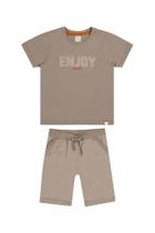 Conjunto Infantil Menino Enjoy Summer Colorittá - 74034 Conjunto Infantil Menino Enjoy Summer Colorittá - 74034