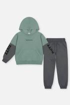 Conjunto Infantil Menino Estampa 3D Verde Divertto Conjunto Infantil Menino Estampa 3D Verde Divertto