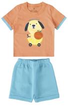 Conjunto infantil menino estampa + aplique em algodão malwee kids p Conjunto infantil menino estampa + aplique em algodão malwee kids p